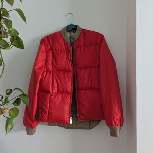 70's Vintage Reversible Down Puffer Jacket